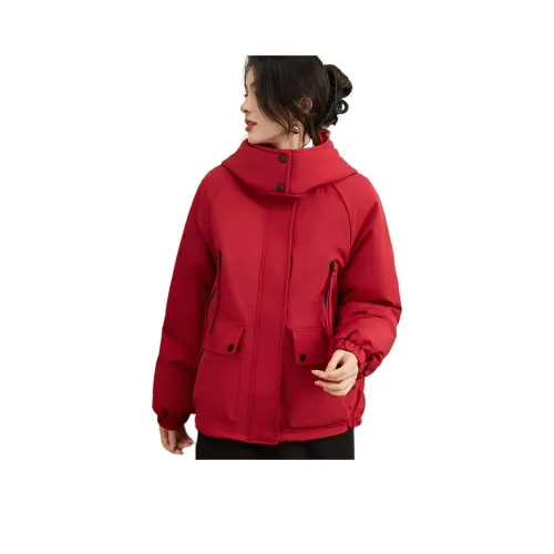 CARBAMMI Parka Coats Women's Red