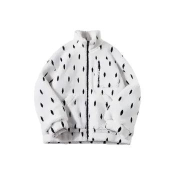 LA CRAWFISH Velvet feel Coat Women's White