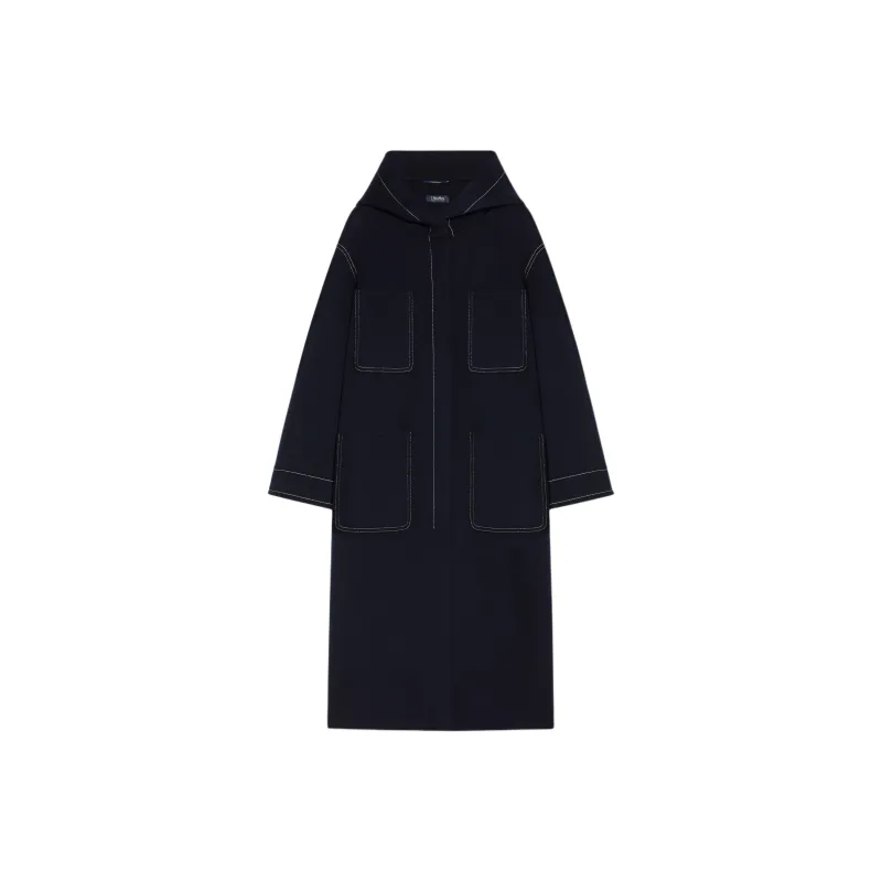 ’S MAX MARA Uruguay Collection Coats Women's Midnight Blue-0