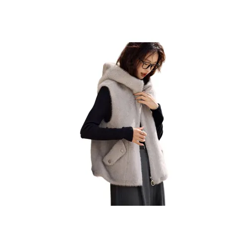 Mo Han Yi Mei Vest Women's Elephant Gray
