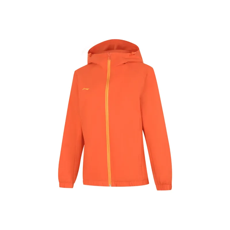 LiNing Trench Coat Women's Vermilion Orange-0