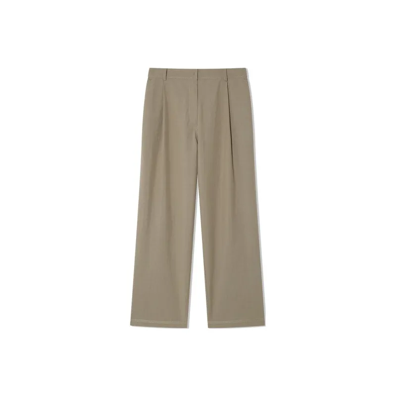 COVERINS Casual Pants Women's Gray Green-0