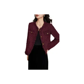 Mylan Cropped Coats Women's Red