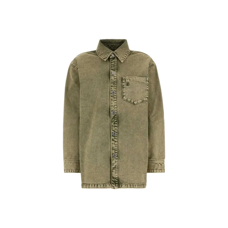 AMIPARIS Denim Overshirt-0
