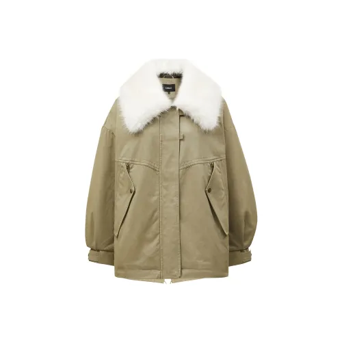 ONLY Puffer Jacket Women's Red Emerald Green