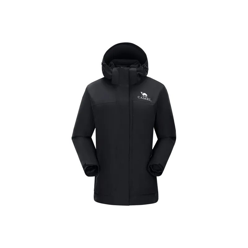 CAMEL All weather Water Resistant Windproof Breathable Windbreaker Jacket Women's-0