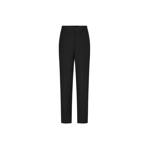 JZ. ANNAKRO Casual Pants Women's Plain Black