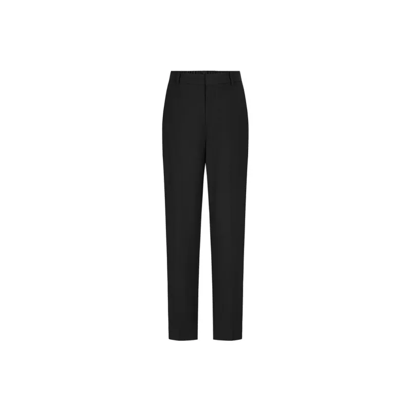 JZ. ANNAKRO Casual Pants Women's Plain Black-0