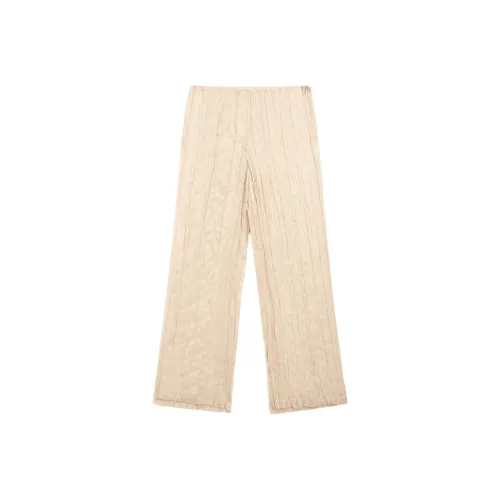 Massimo Dutti Casual Pants Women's Yellow