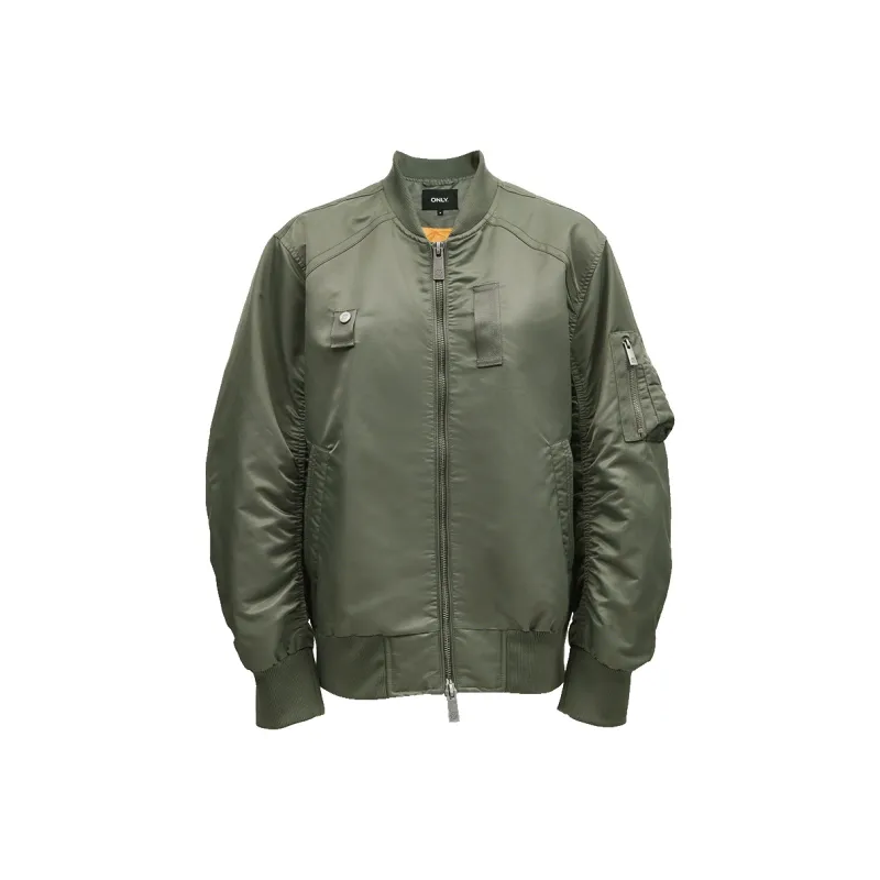 ONLY Baseball Jacket Unisex Four Leaf Clover Green-0