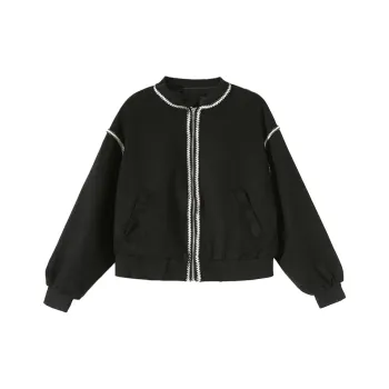 PAZZO Baseball Jacket Women's Black