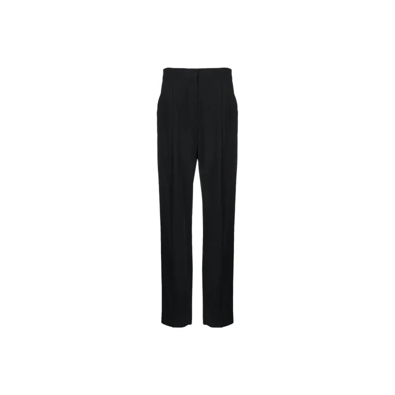 EMPORIO ARMANI Darted High Waist Trousers-0