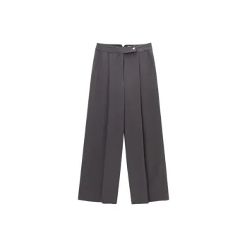 OVV Casual Pants Women's Coffee Solid Color 11