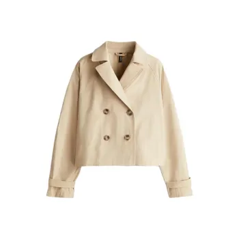 H&M Trench Coat Women's Light Brown