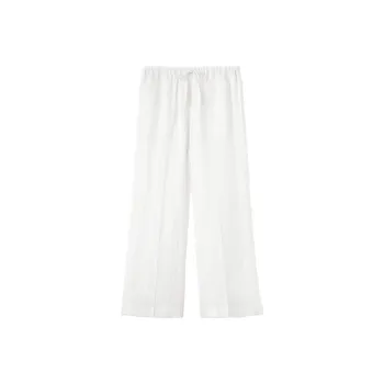 TOTEME Casual Pants Women's White Stripes