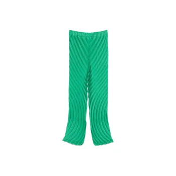 ISSEY MIYAKE Nuance Pleats Solid Trousers
