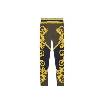 VERSACE La Coupe Des Dieux Stretched Leggings