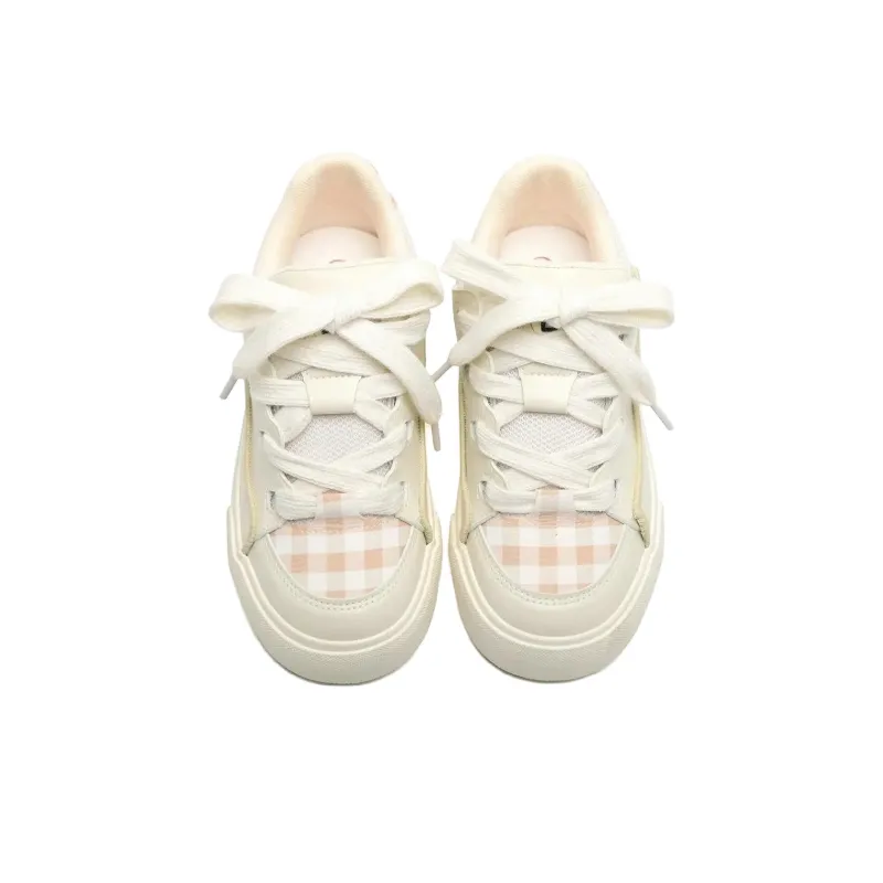 Yalu Canvas Shoes Women's Low Top White/Pink/Purple-15