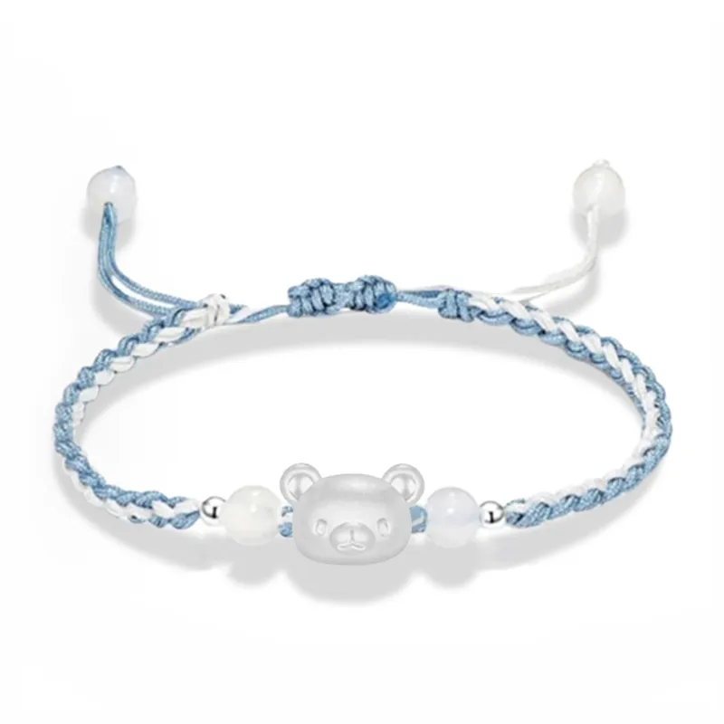 SINO GEM S999 Fine Silver Bracelets Unisex-8
