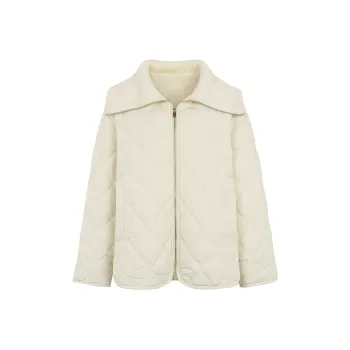 PAZZO Short In Front Long In Back Puffer Jacket Women's