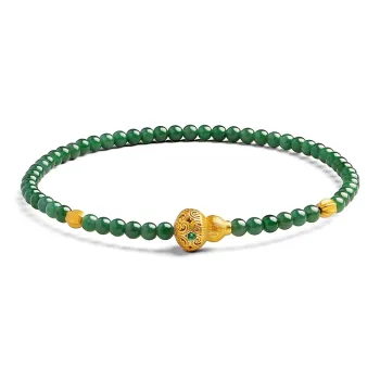 With The Heart Of The Jade Ice Glutinous Jadeite Bracelets Women's