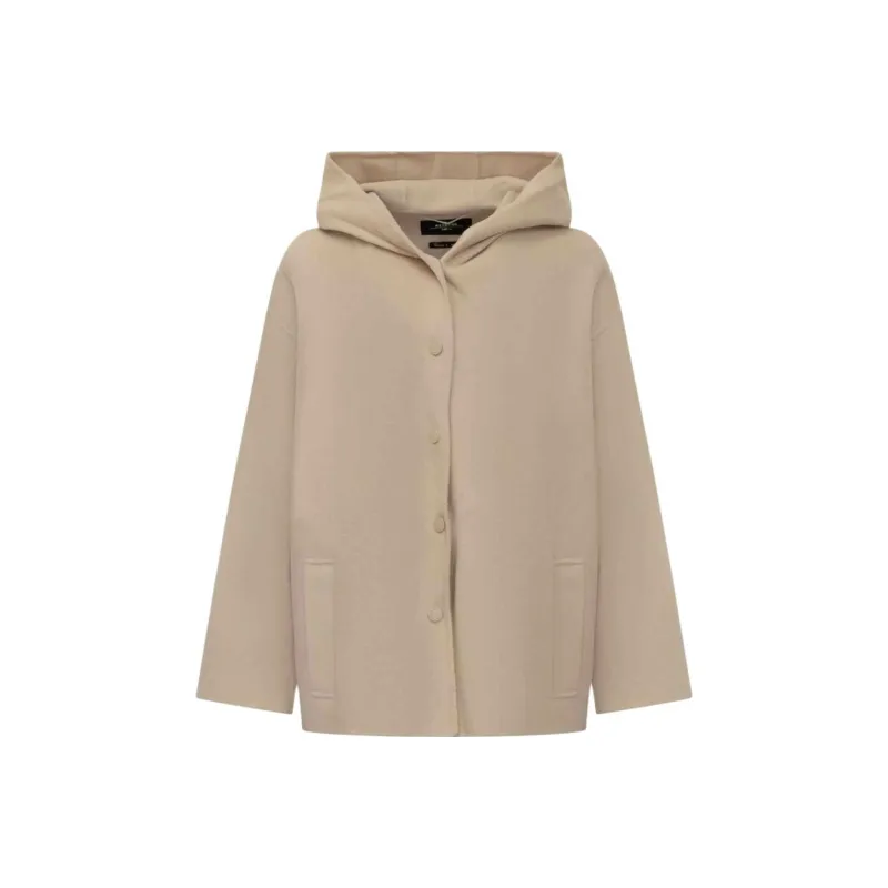 WEEKEND MaxMara Buttoned Long Sleeved Coat-0