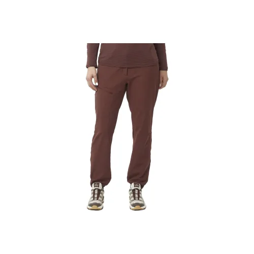 SALOMON WAYFARER Warm Casual Pants Women's Brown