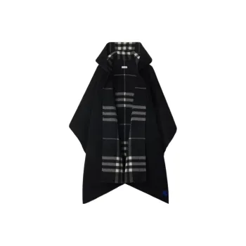 Burberry Cloaks Women's Black
