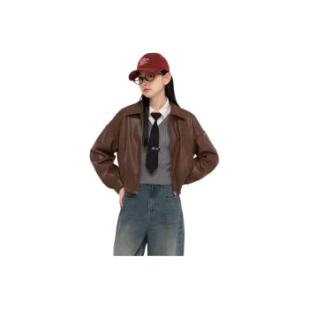 ZIHAN Leather Jackets Women's