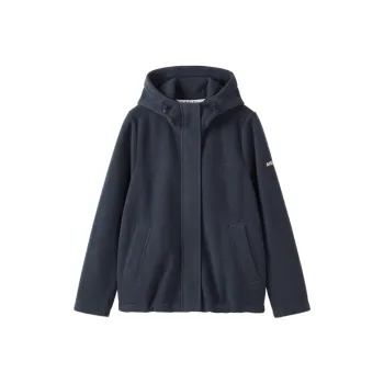 AIGLE Velvet feel Coat Women's Imperial Dark Blue