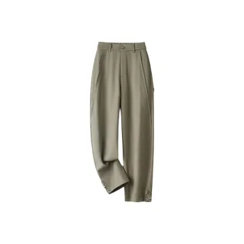 IHIMI Casual Pants Women's Bamboo Green