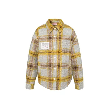 CALMMIND Velvet feel Coat Unisex Yellow