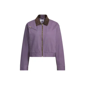 Adidas Originals WASH PAD JKT W Puffer Jacket Women's Dark Gray Violet/Gold