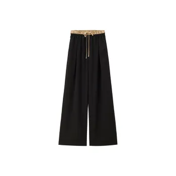 UNIQLO Casual Pants Women's Black Gold