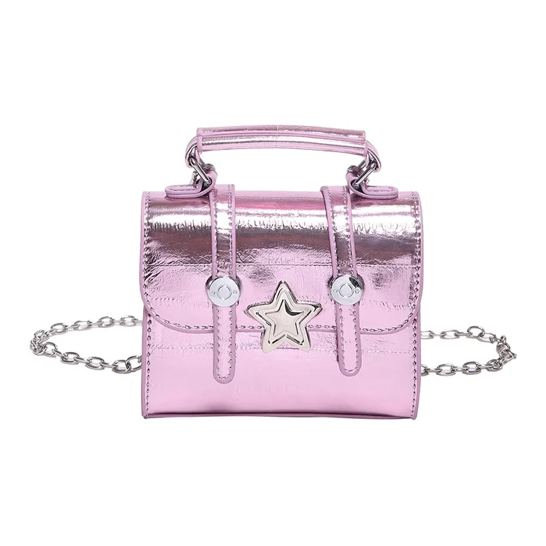 TOUTSEUL YOLO PU One Shoulder Handbag Women's Aurora Silver/Silver/Gunmetal/Pink/Gold-15