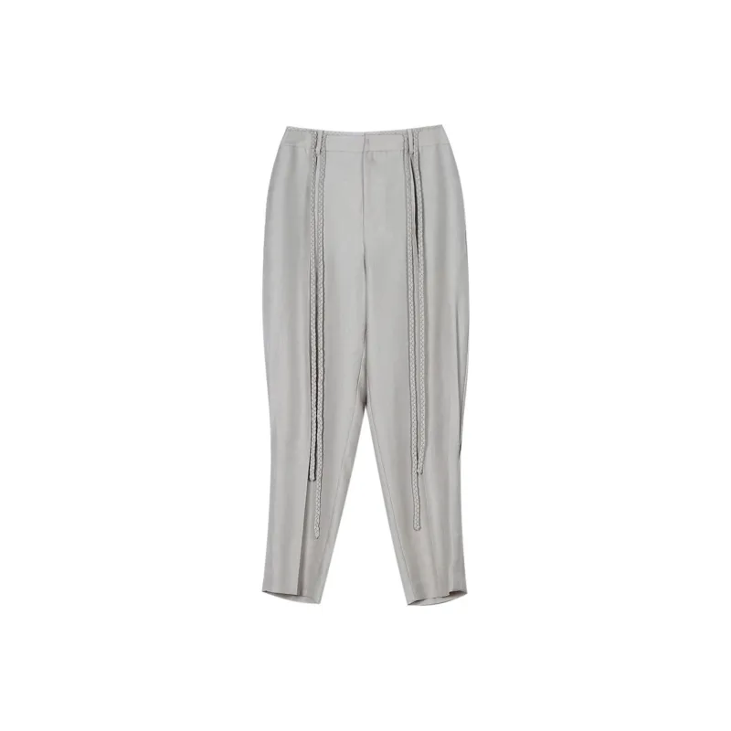BBLLUUEE Casual Pants Women's Spruce Willow Green-0