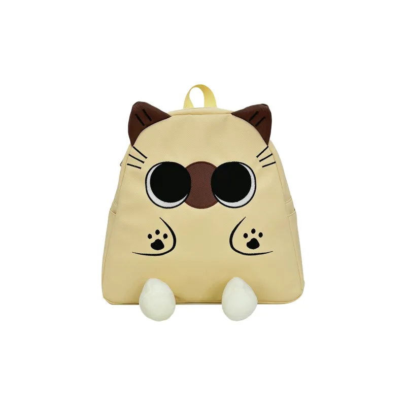 ZOGA Nylon Backpack Women's White/Yellow/Black/Khaki-6