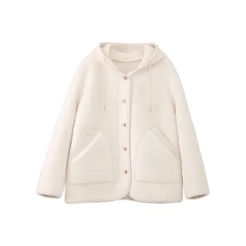Fstudio Coat Korean Commute Soft And Petite Cropped Women's
