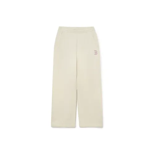 MLB VARSITY BOSTON RED SOX Casual Pants Women's White