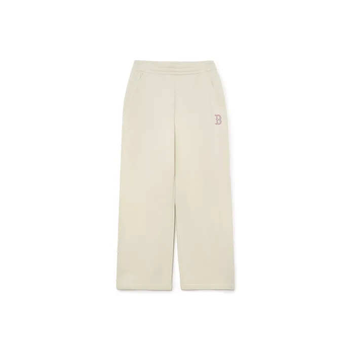 MLB VARSITY BOSTON RED SOX Casual Pants Women's White-0