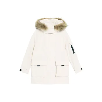 PAZZO Loose Fit Cotton Workwear Parka Coat Unisex