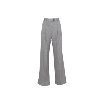 Fleur Du Mal Houndstooth pattern Trousers