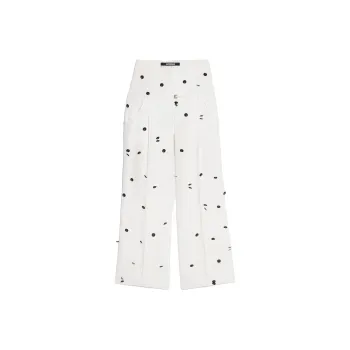 Jacquemus Polka Dots Detail Trousers