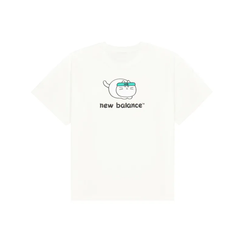 New Balance SS25 T Shirt Women's Sea Salt White-1