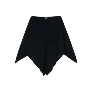 Gianluca Capannolo Cape design Satin Blouse