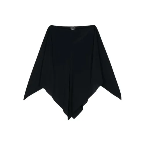 Gianluca Capannolo Cape design Satin Blouse