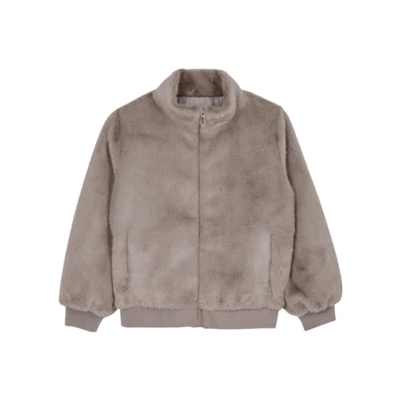 Sandro Faux fur Jacket-0