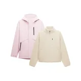 [Combination Women's]Mist Pink Windbreaker Jacket+Cream Lining