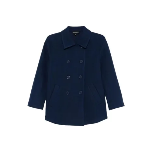 EMPORIO ARMANI Jackets & Coats Women's Blue