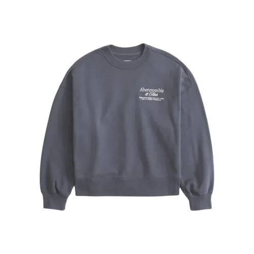 Abercrombie＆Fitch Sweatshirt Women's Navy Blue